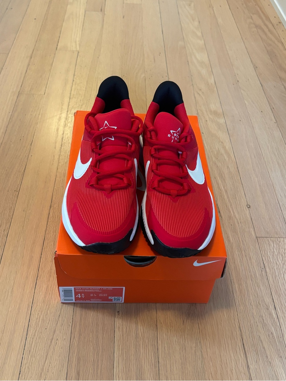 Nike Kids' Star Runner Sneakers - University Red